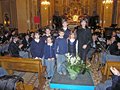 Gli allievi del corso di musica