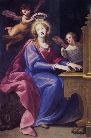 i santi e la musica: SANTA CECILIA... Santa_Cecilia_(1615-20),_Matteo_Rosselli